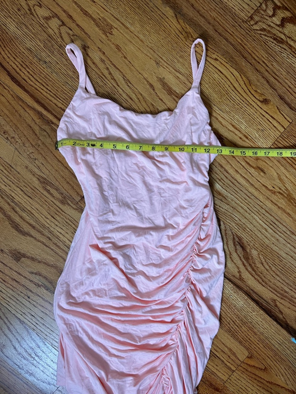 Lovers + Friends Pink Ruched Slip Dress - Picture 4 of 6